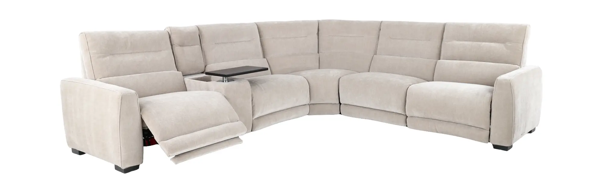 Cloud Tan 6 Piece Power Reclining Sectional | RC Willey