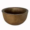 Deco 12  Tall Carved Paulownia Wood Bowl