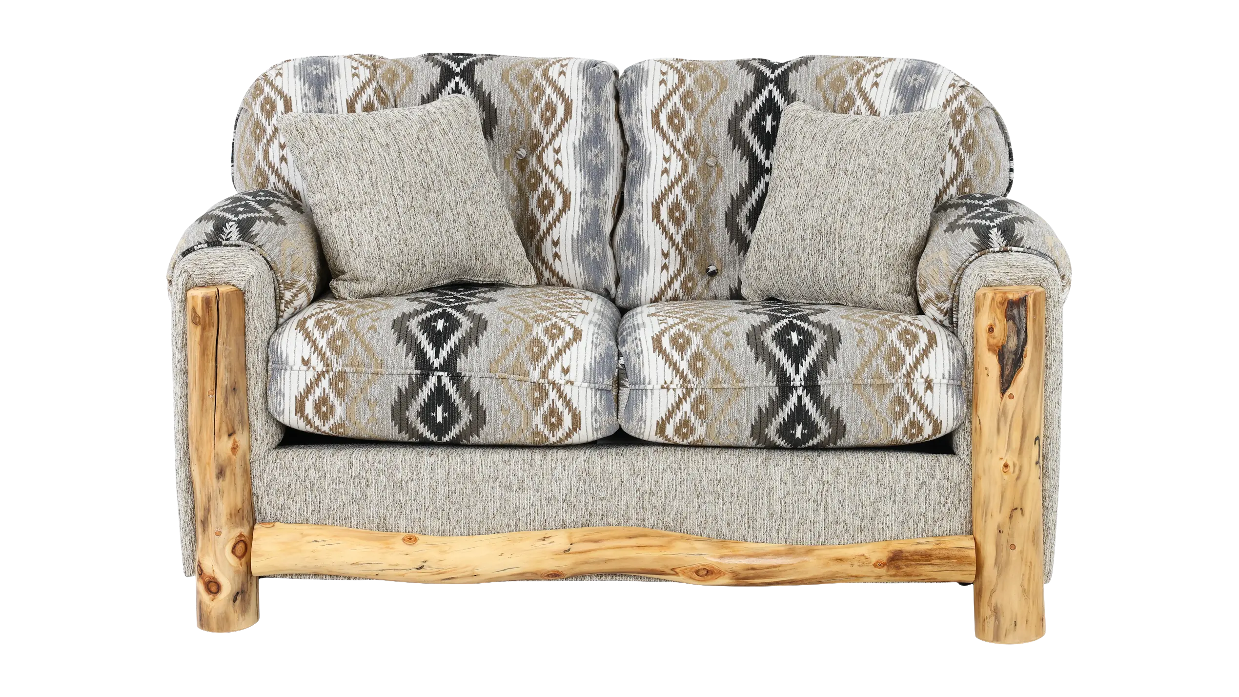 Aspen Granite Gray Loveseat-1