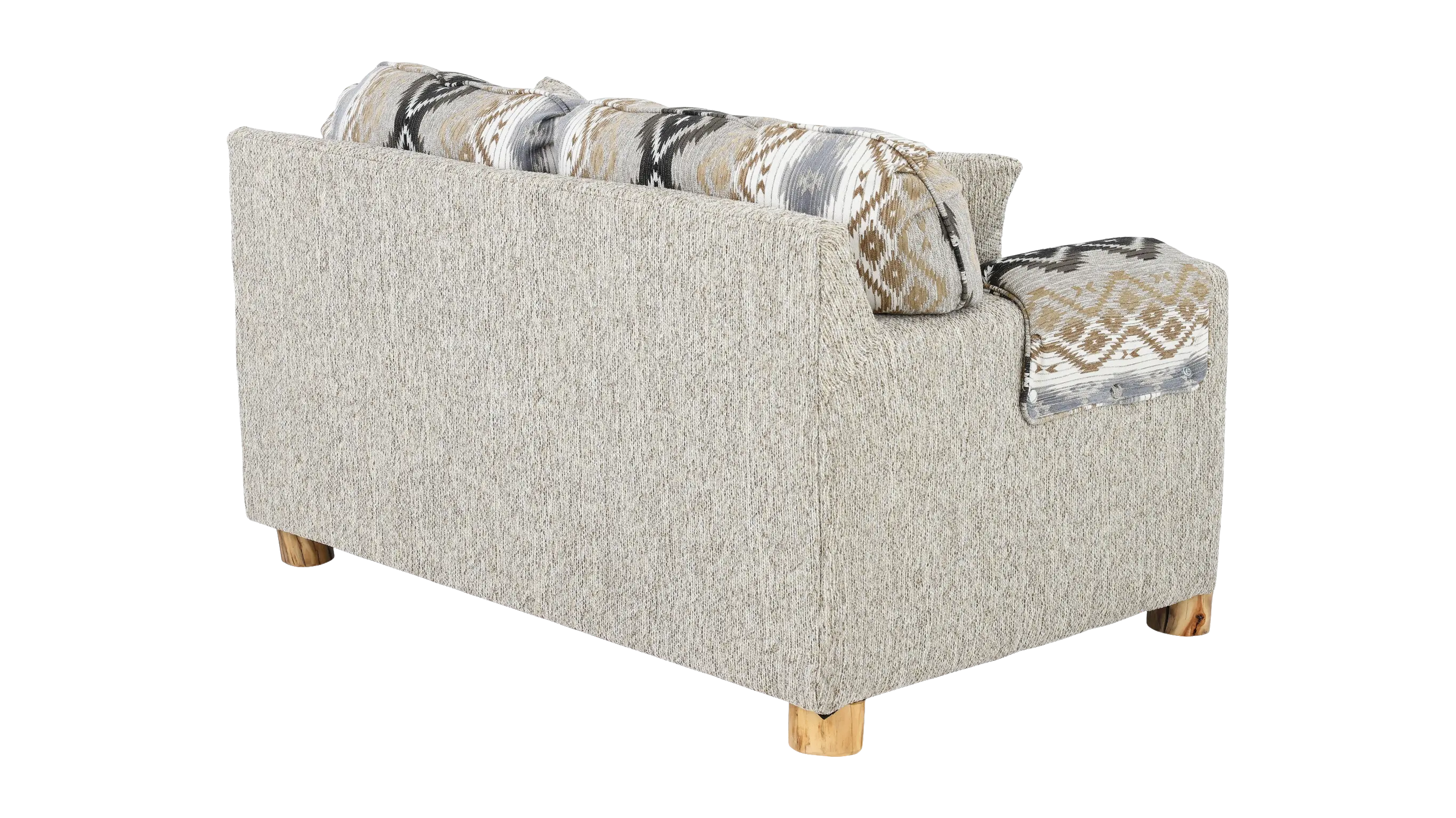 Aspen Granite Gray Loveseat-5