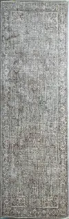 L115-SAG-2.6X10-LGC106 Yona Sage Gray 10 Foot Runner Rug