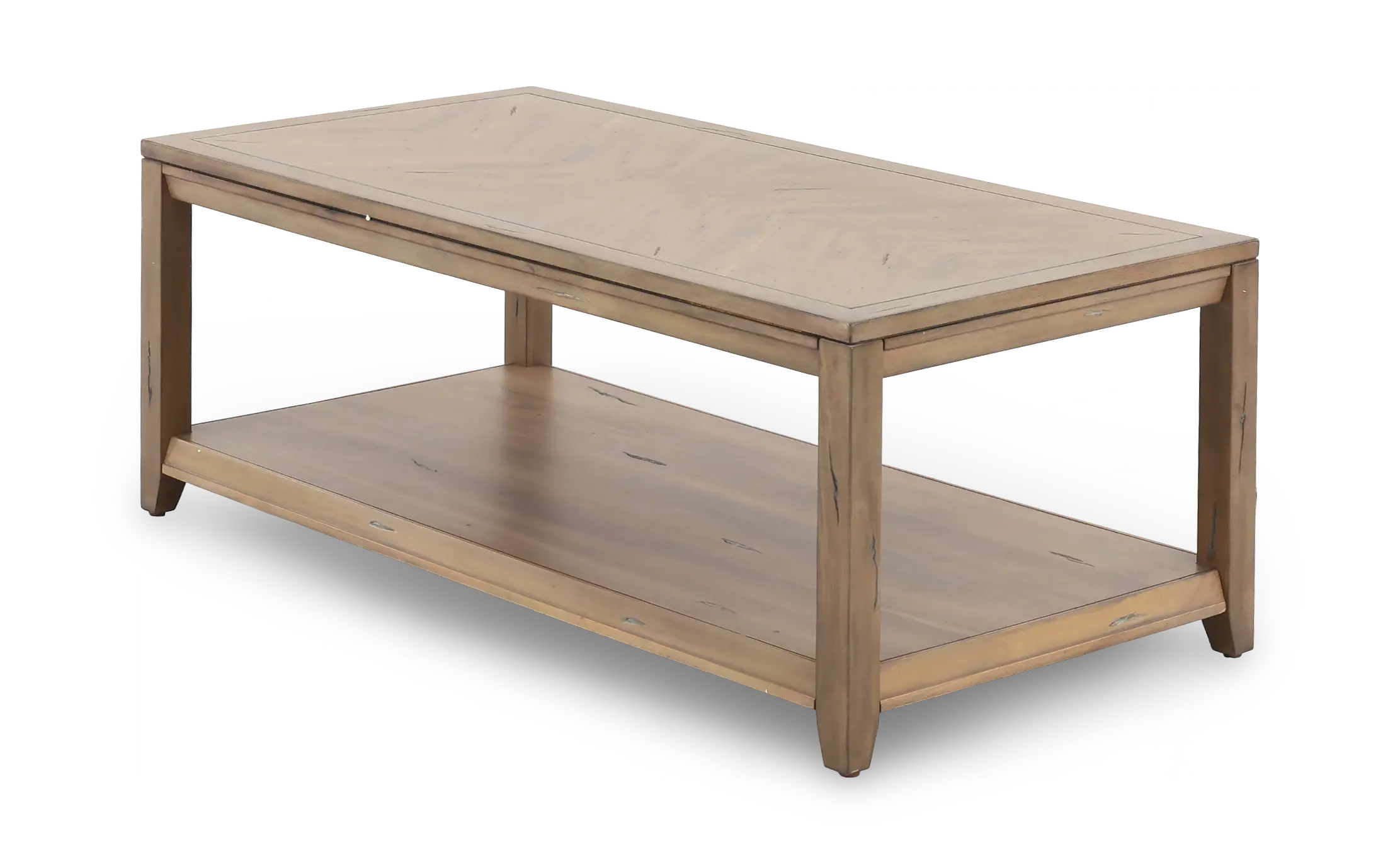 Sugar Creek Brown Coffee Table-5