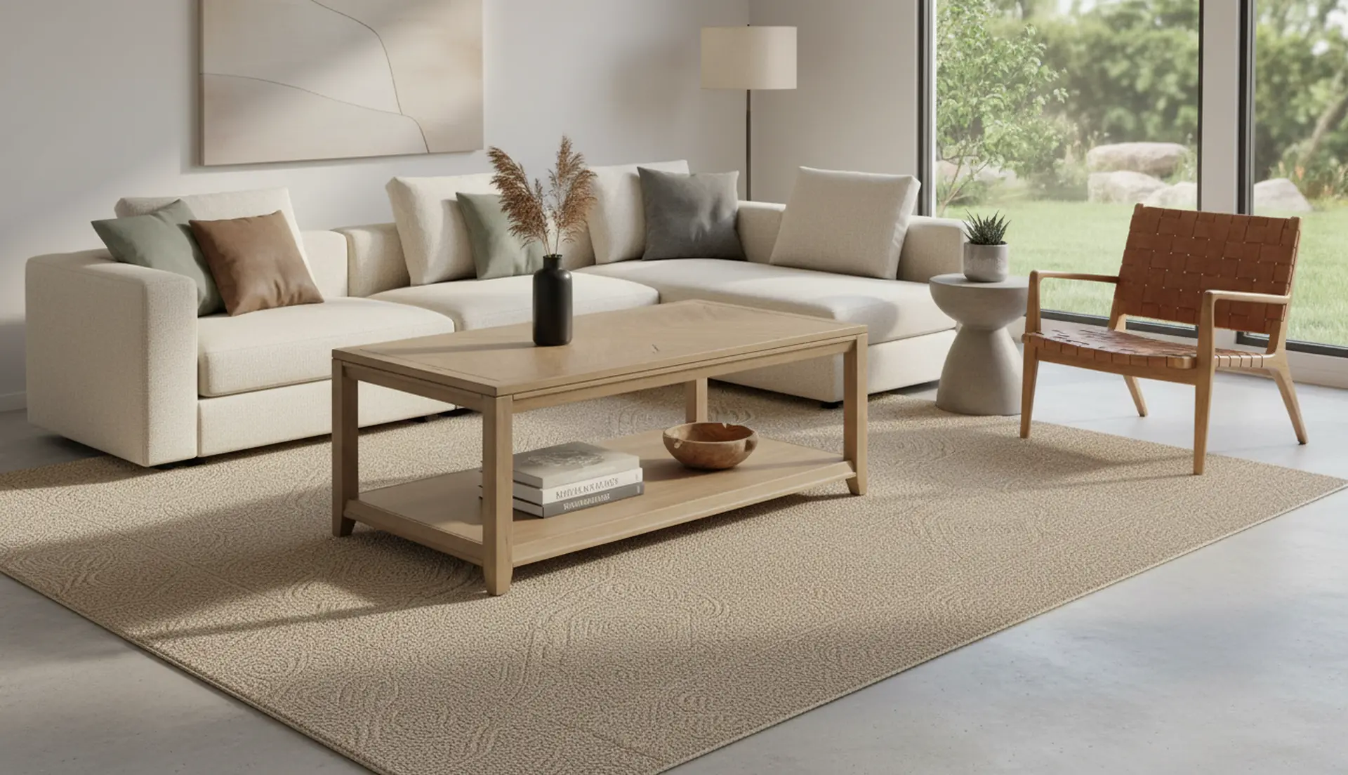 Sugar Creek Brown Coffee Table-9