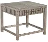 Sagamore Brushed Gray End Table