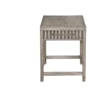 Sagamore Brushed Gray Side Table