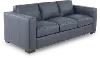 C274-064/AOD8 Copenhagen Navy Blue Leather Sofa