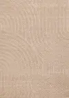 Oskar 8 x 11 Beige Curved Arches Area Rug