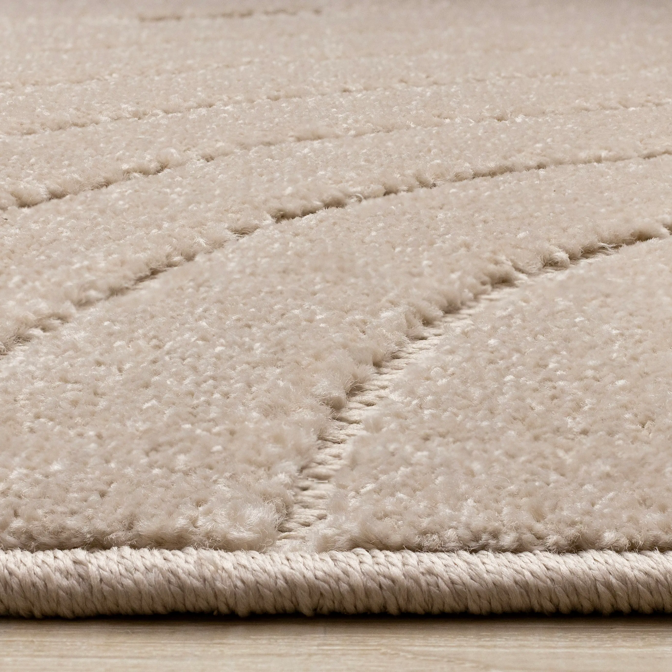 Oskar 8 x 11 Beige Curved Arches Area Rug-6