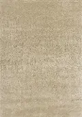 Pascal Beige 7 x 10 Shag Area Rug
