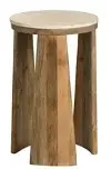 Liam Brown Accent Table