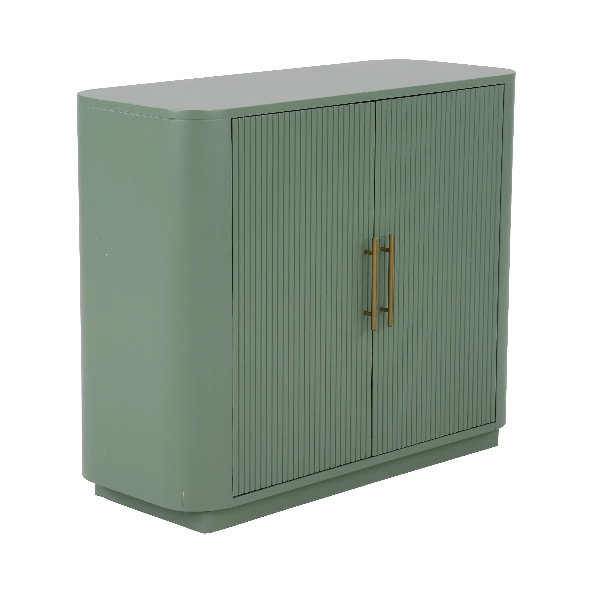 Julia Aqua Green 2-Door Cabinet-4