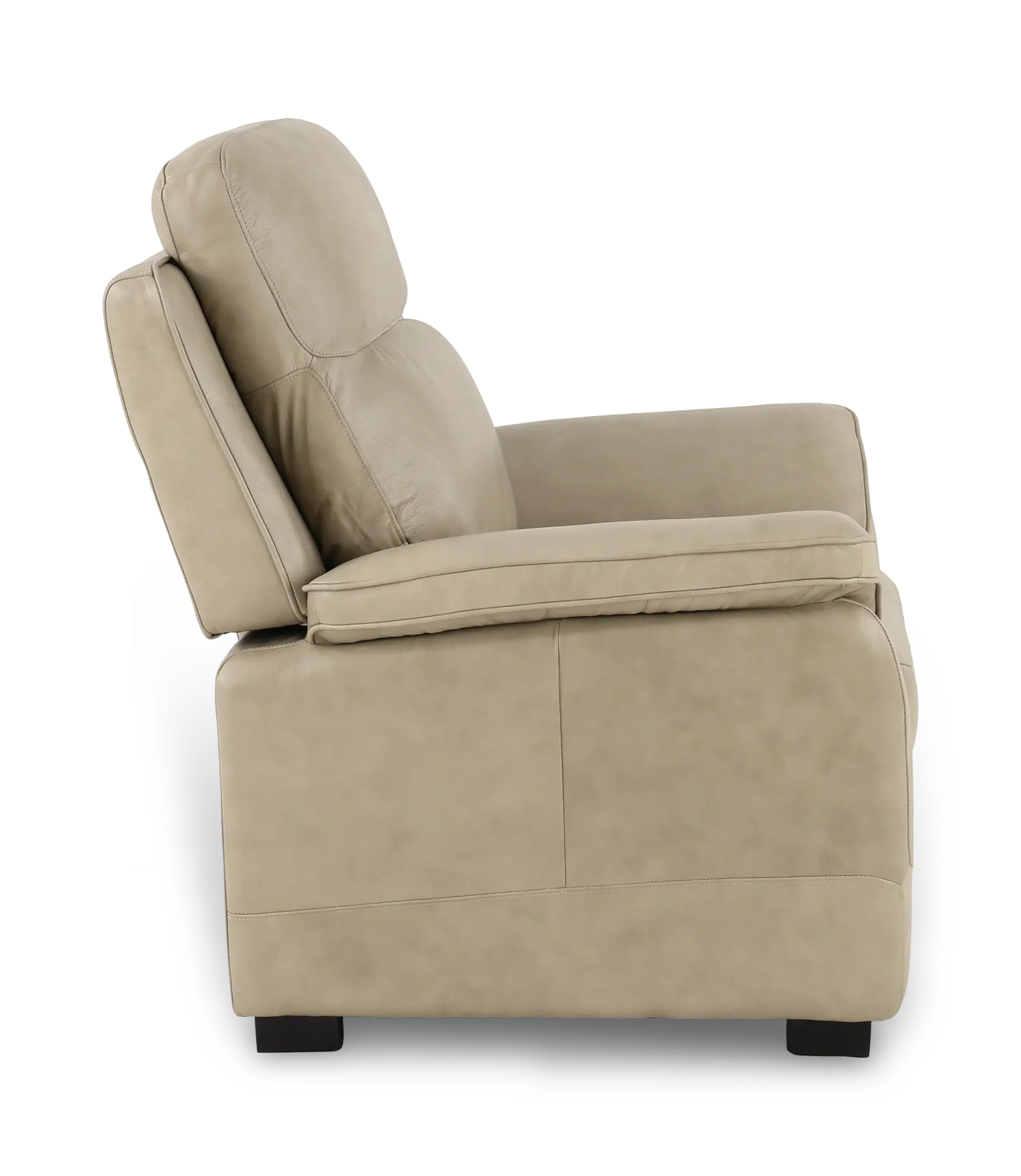 Aura Cream Leather Chair-6