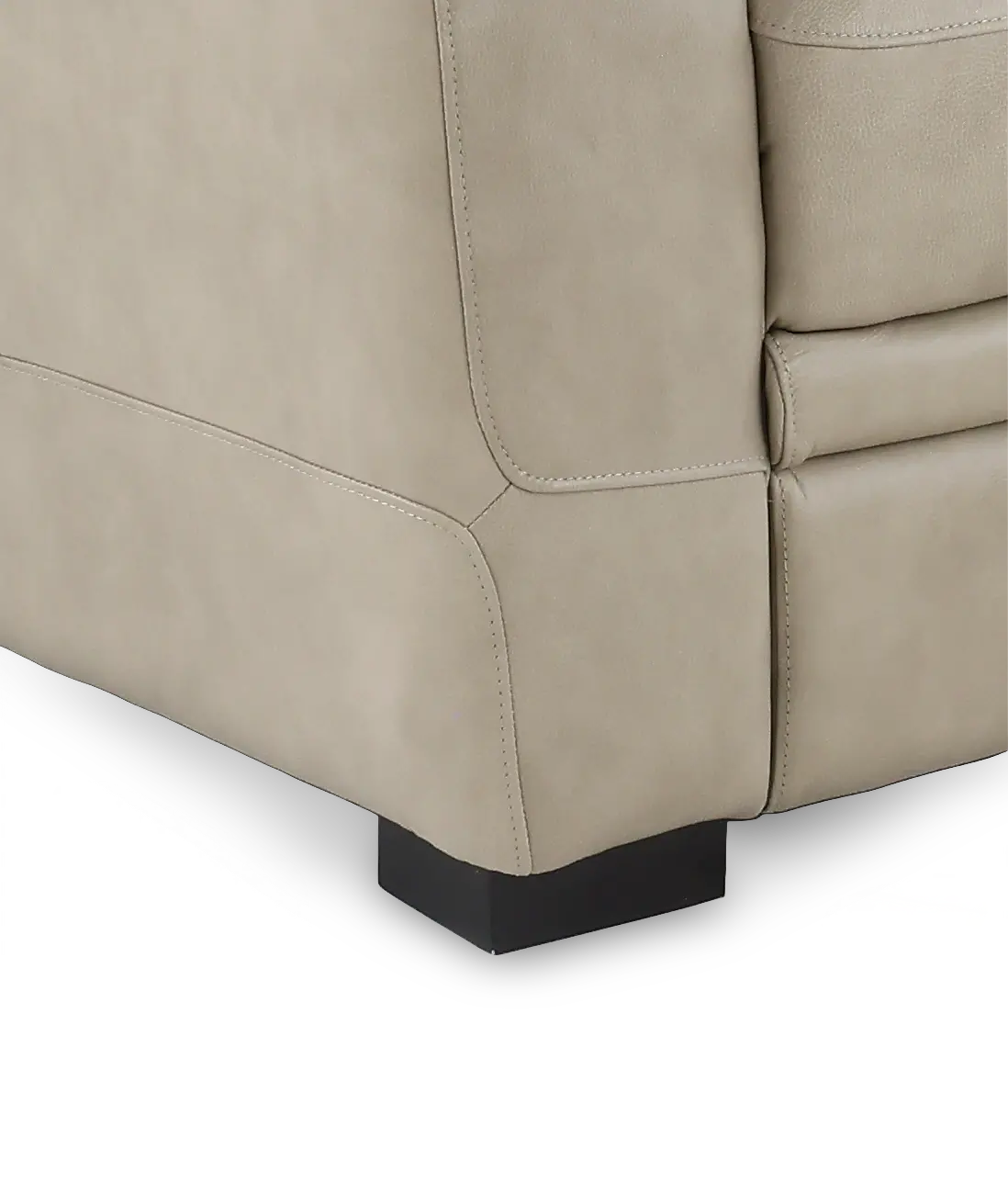Aura Cream Leather Chair-7