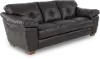 Clay Dark Brown Leather Sofa