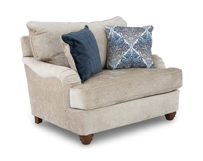 Culver Dune Beige Chair and a Half