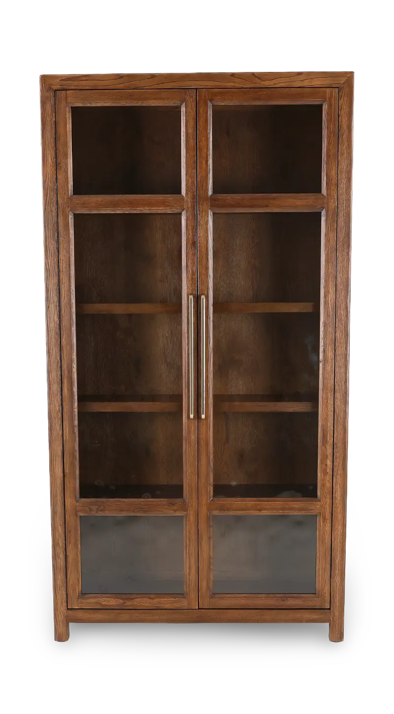 Bennett Brown Display Cabinet
