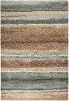 Granada 8 x 10 Heathered Rust and Sage Earth Tone Area Rug