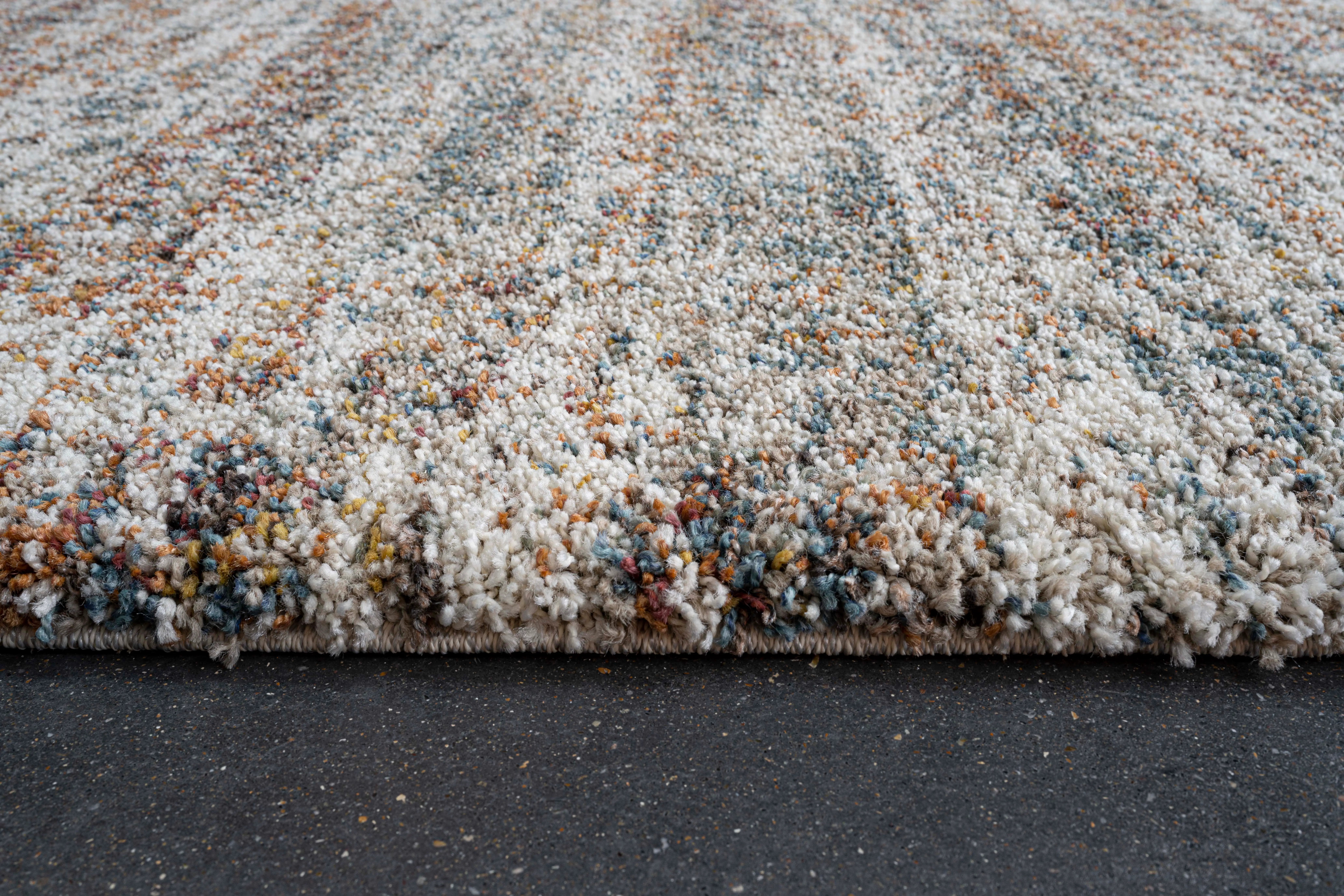 Granada 8 x 10 Teal Multicolor Area Rug-4