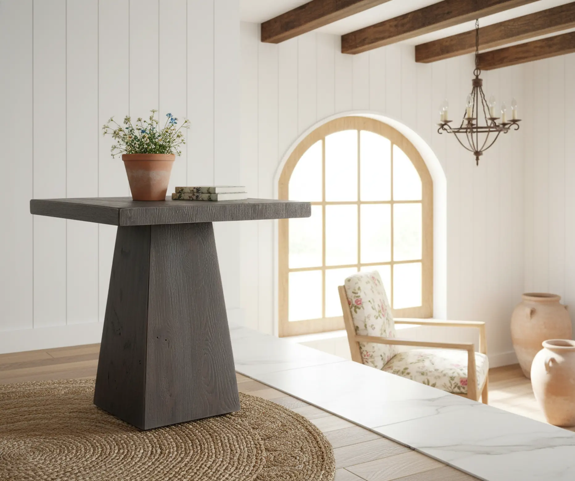 6820-80113-99 Bennett Black End Table-2
