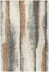 Granada 5 x 8 Rust and Sage Brush Stroke Earth Tone Area Rug