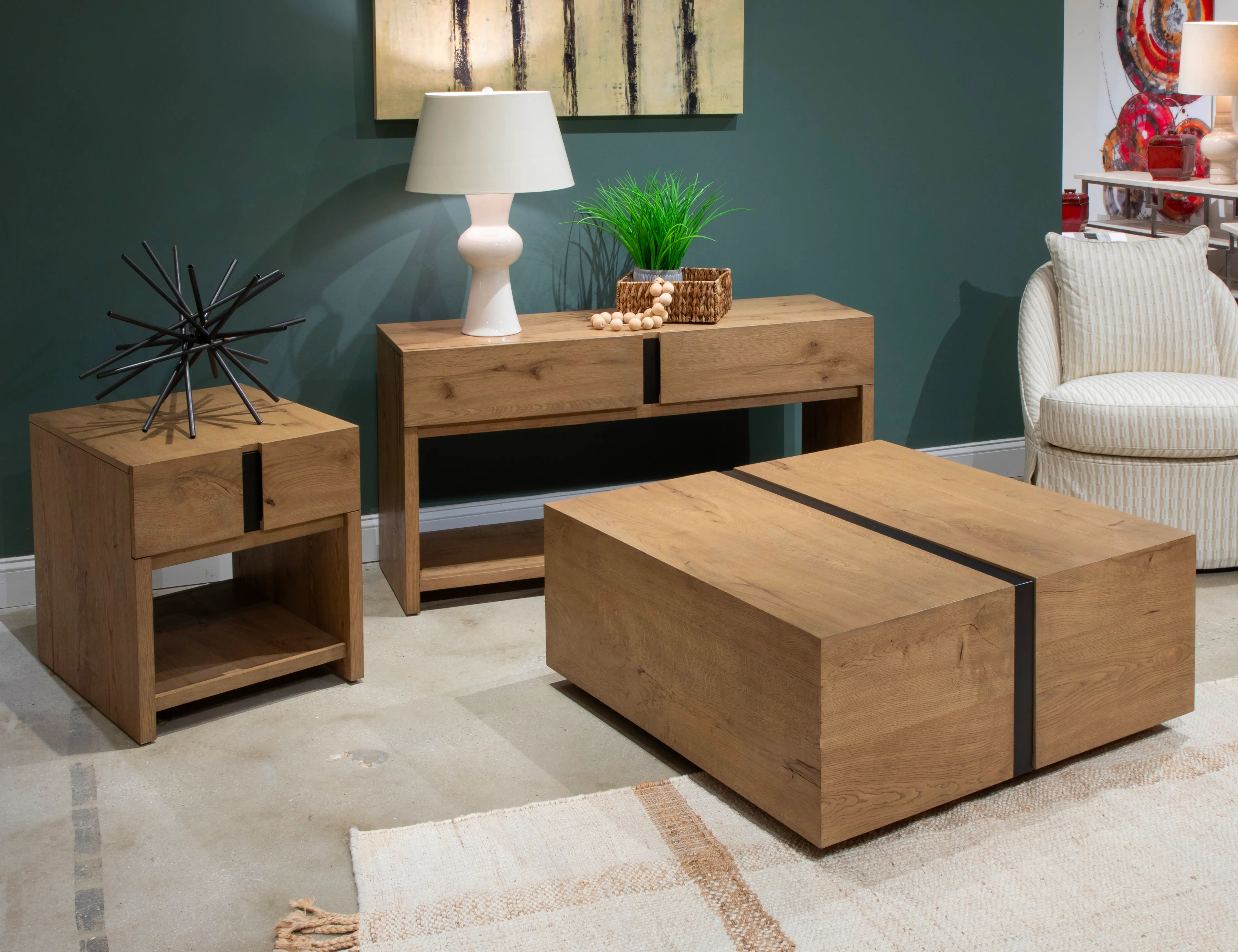 Ripley Brown Coffee Table-10