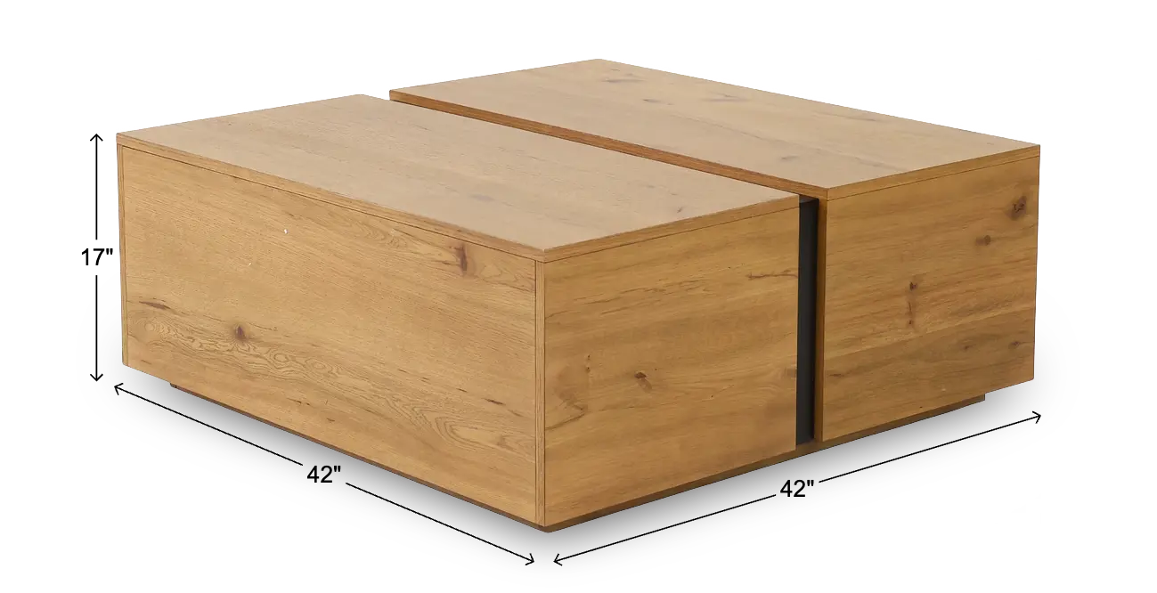 Ripley Brown Coffee Table-3