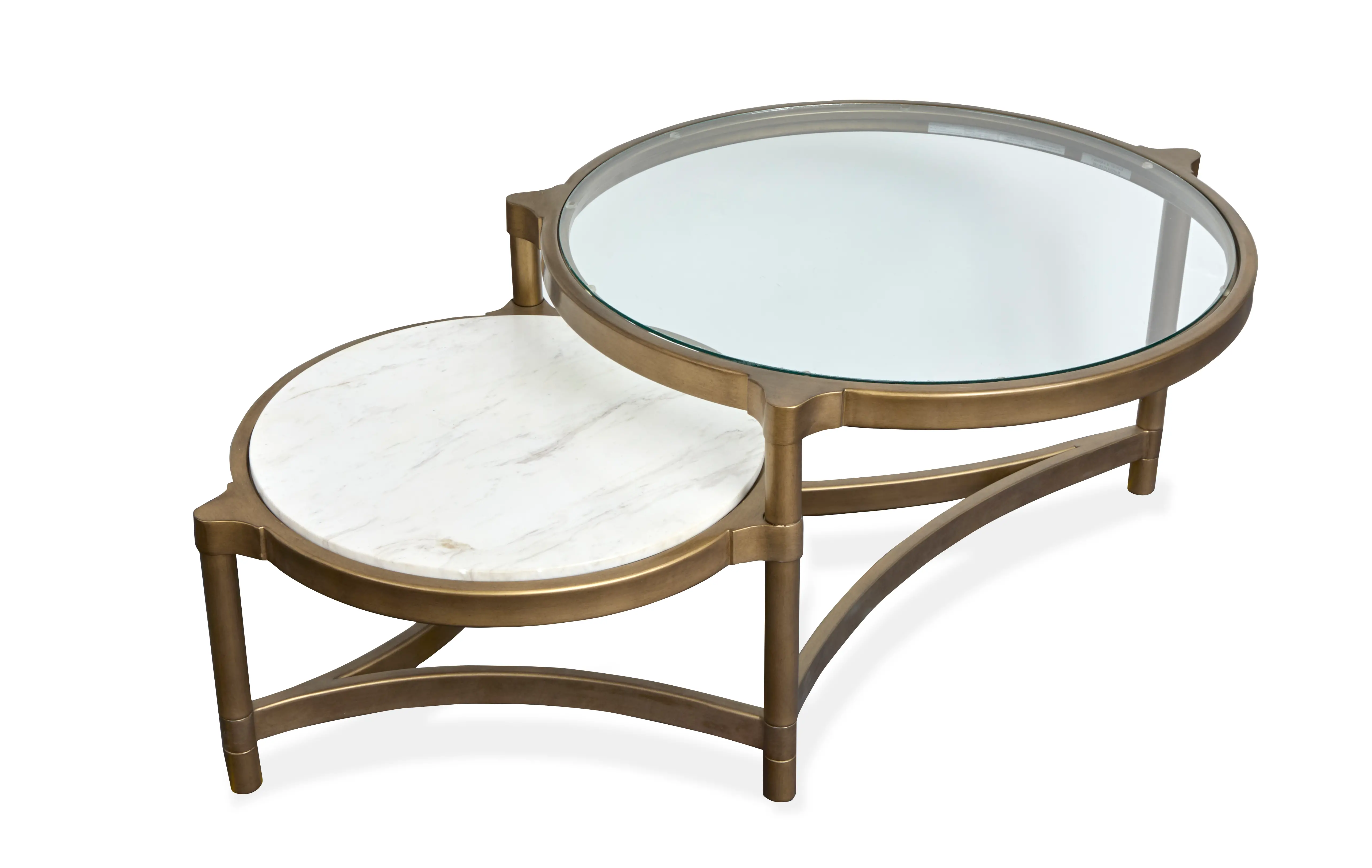 Cassidy Glass and Stone Coffee Table-1