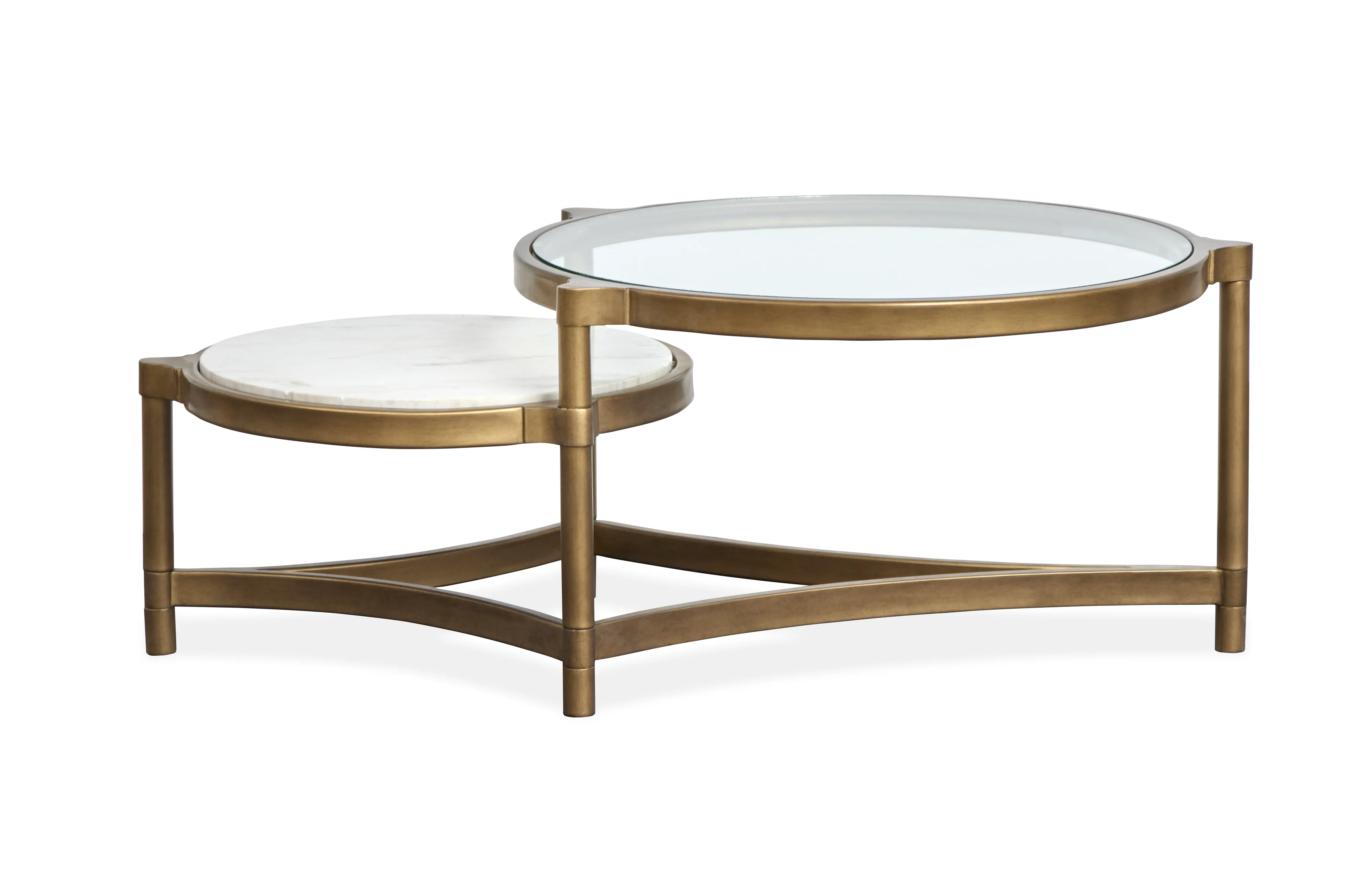 Cassidy Glass and Stone Coffee Table-5
