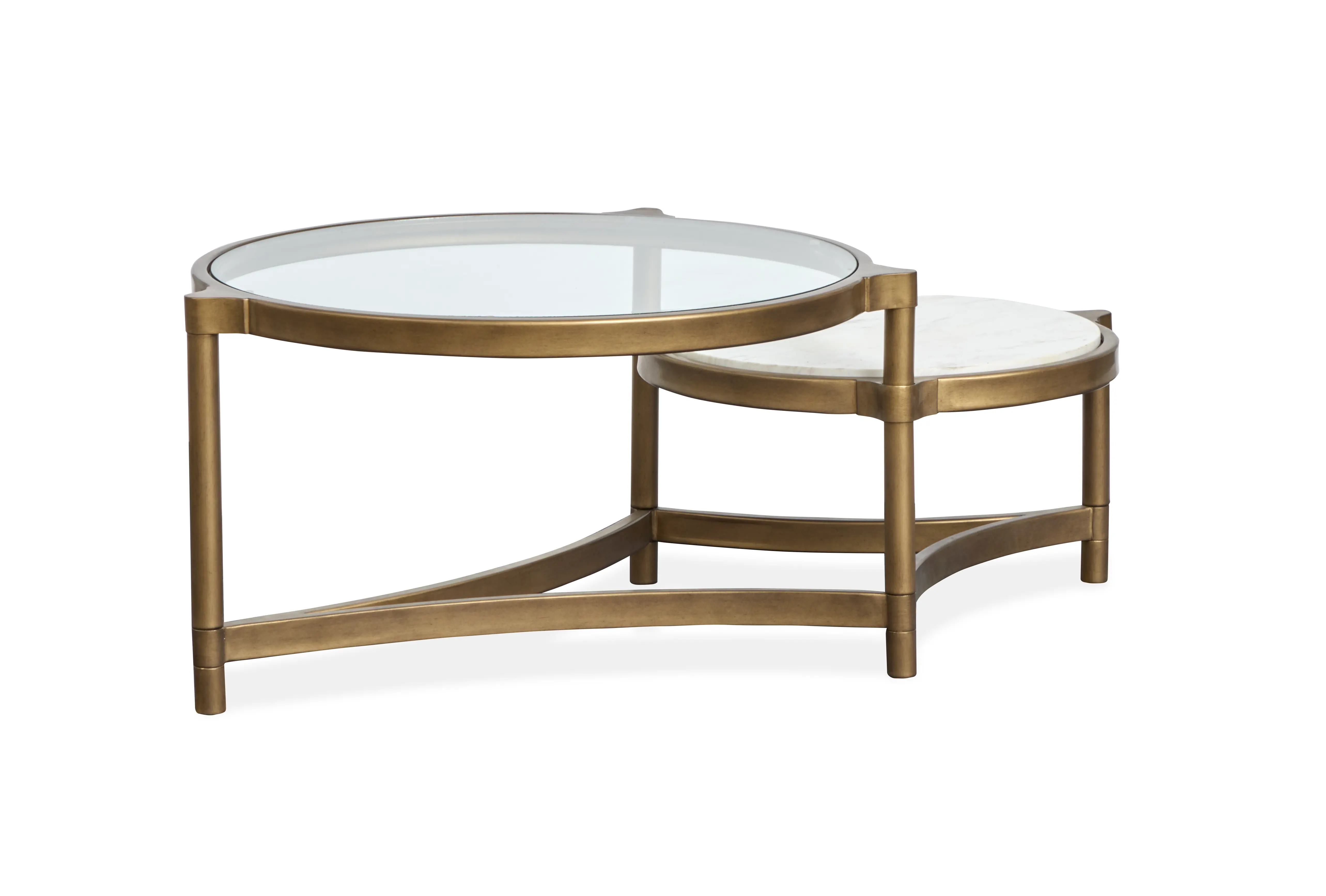 Cassidy Glass and Stone Coffee Table-7