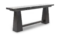 6820-85003-99 Bennett Black Flip Top Sofa Table