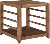 936-OT1020 Shaker Lakes Brown End Table