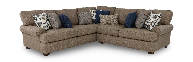 Fondren Tan 2 Piece Sectional
