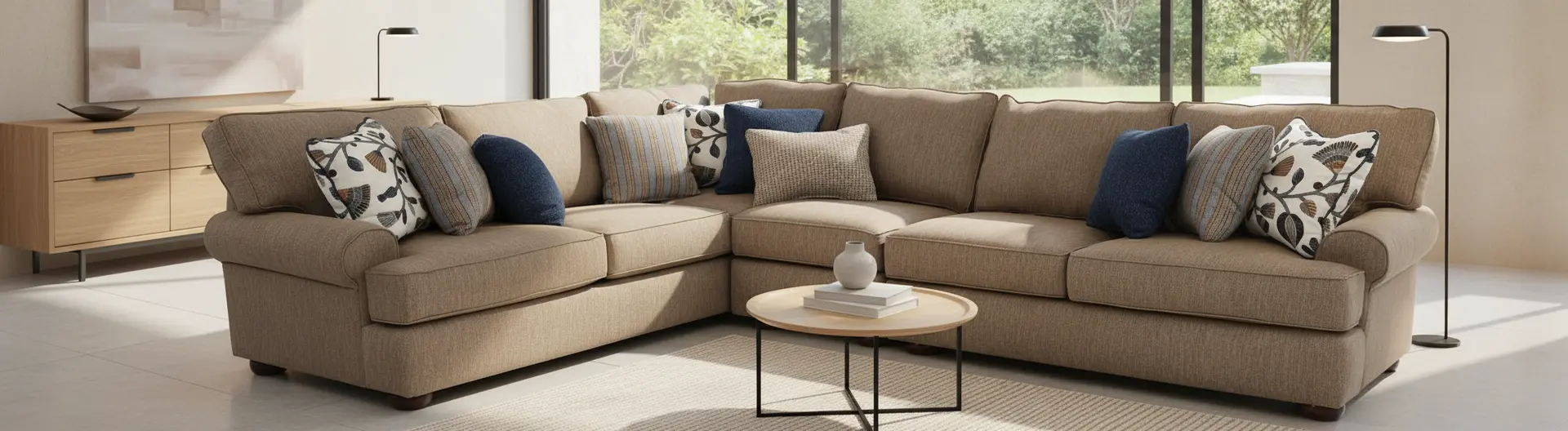 Fondren Tan 3 Piece Sectional-6