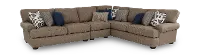 Fondren Tan 3 Piece Sectional