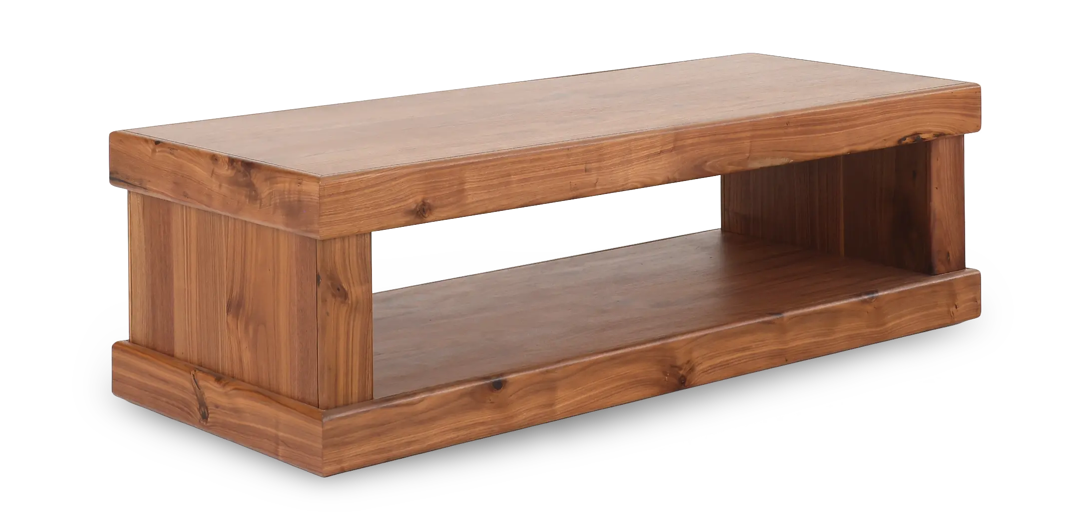 Walnut Brown Coffee Table-1