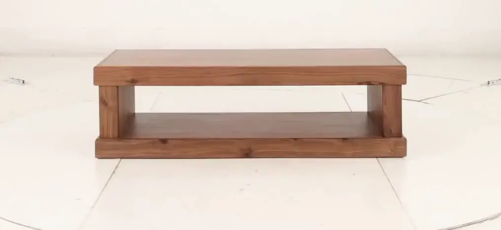 Walnut Brown Coffee Table-8