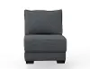 Pinnacle Gray Armless Chair