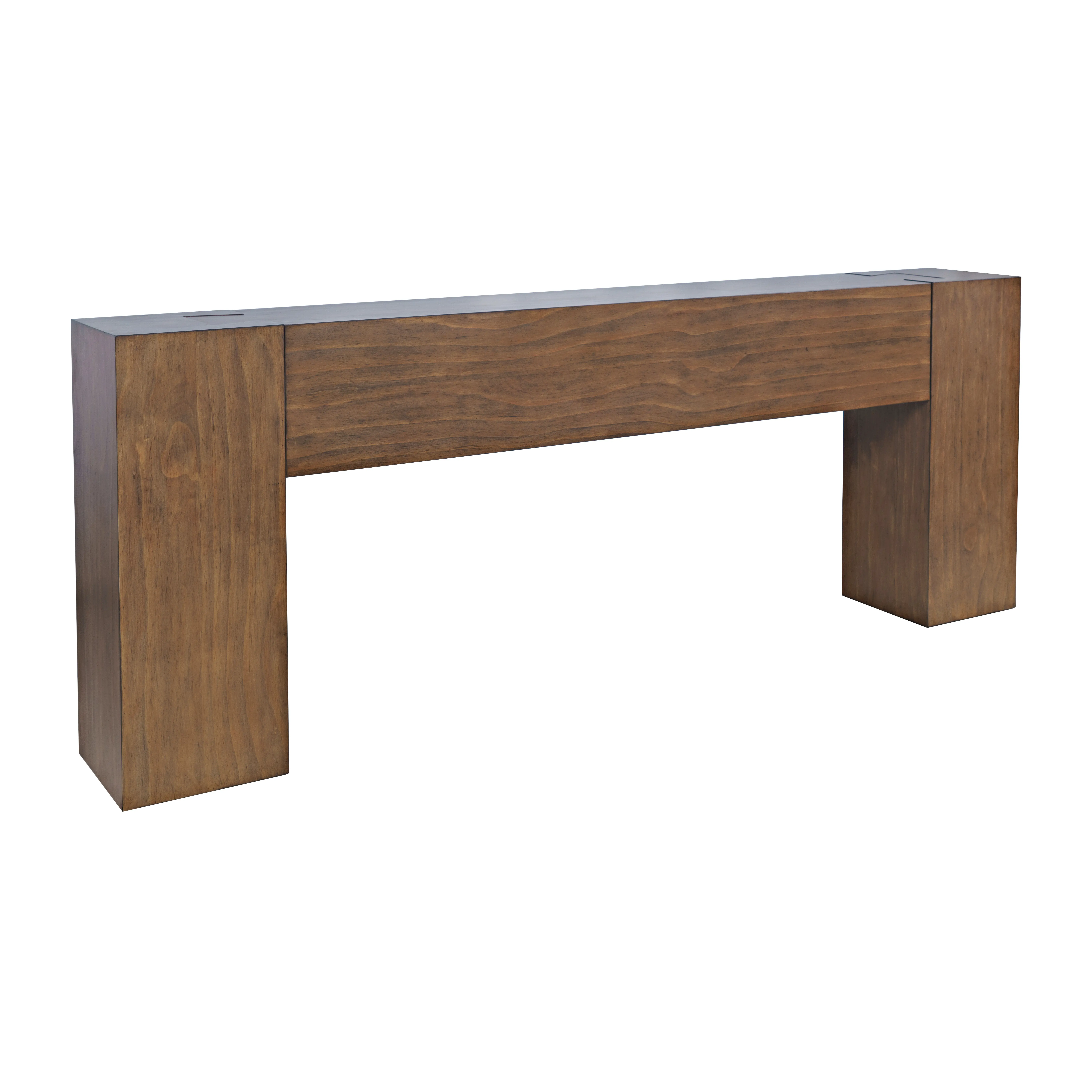 Taos Brown Sofa Table-1