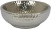 Ceramic Silver Decorative Bowl