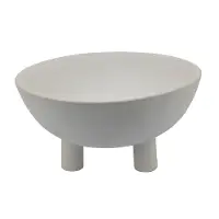 White Bowl With Feet