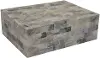 Decorative Gray Wood Box