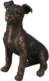 13  Sitting Dog Sculpture