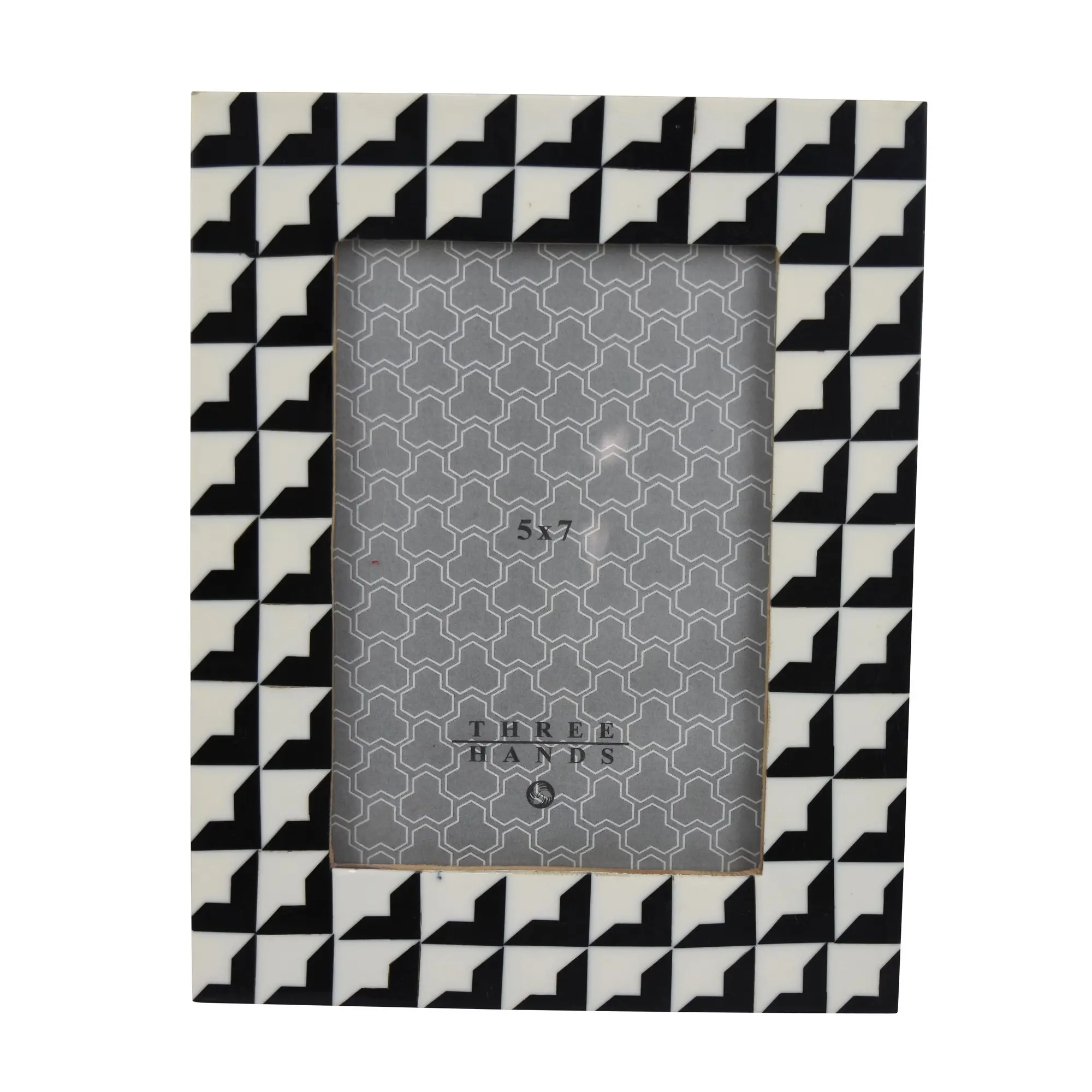 Black and White 5 x 7 Picture Frame-1