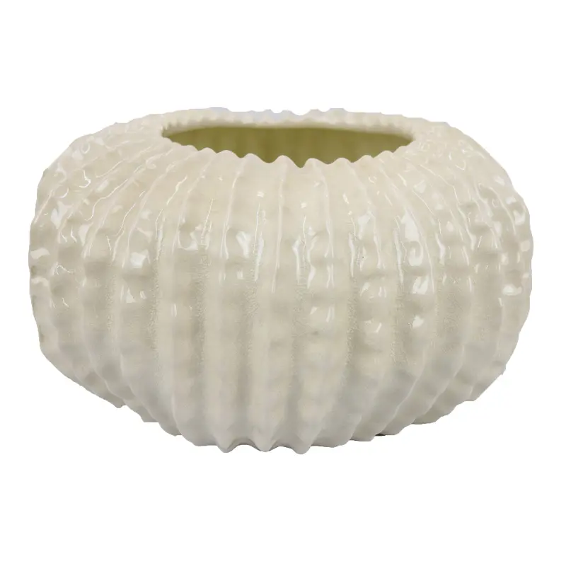 Off-White Ceramic Planter