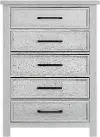 Bridget Whitewash Chest of Drawers