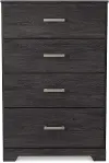 Blynn Black Chest of Drawers