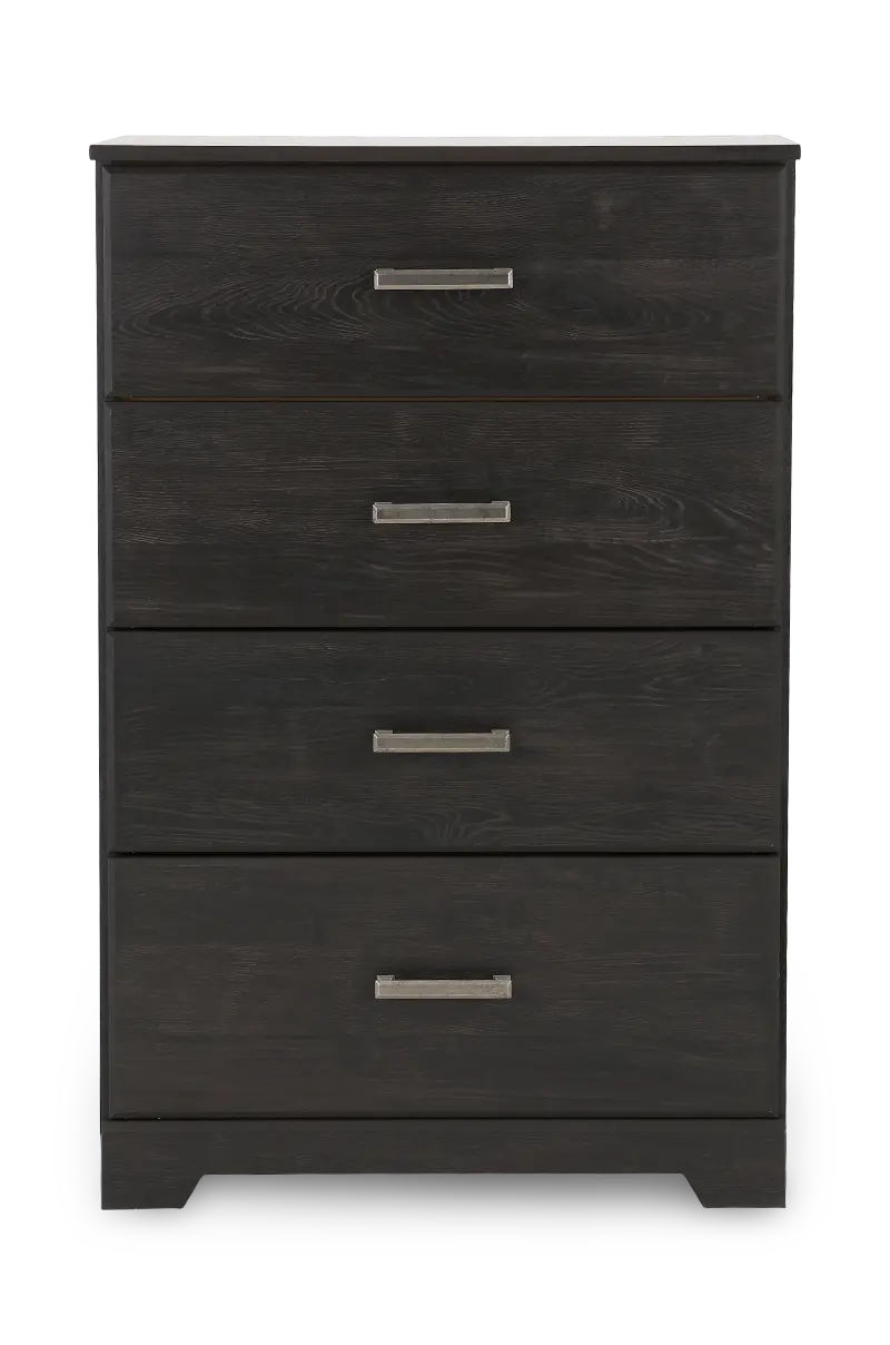 Blynn Black Chest of Drawers