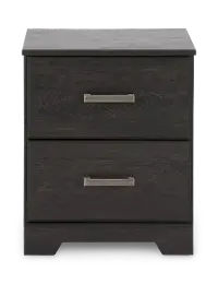 Blynn Black Nightstand