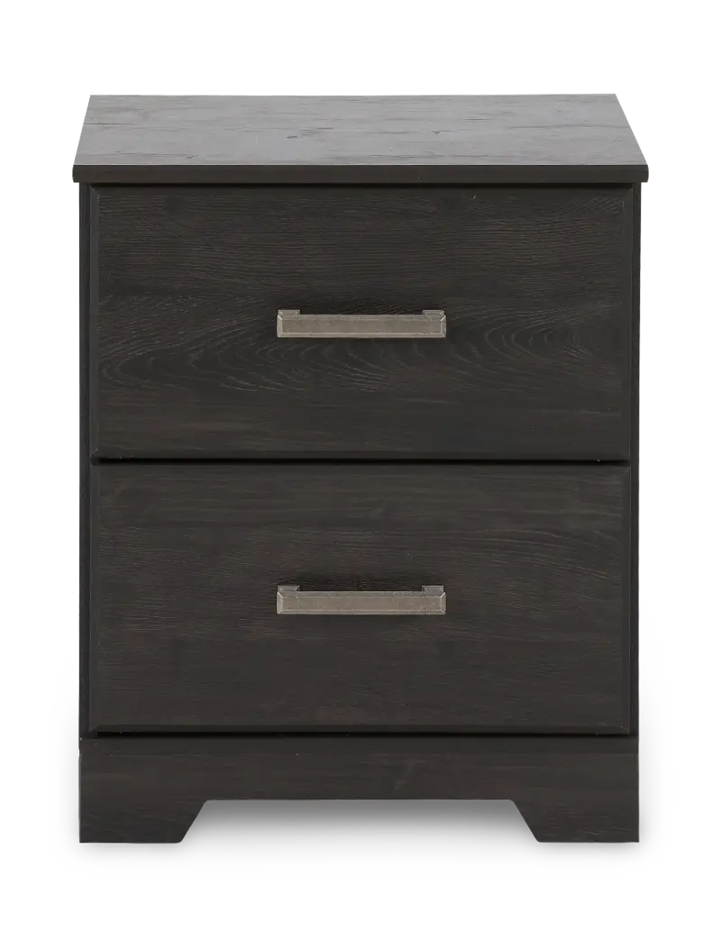 Blynn Black Nightstand