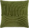 Corduroy Green Accent Pillow